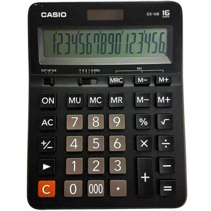 Casio GX-16B 16 Digit Desktop Calculator